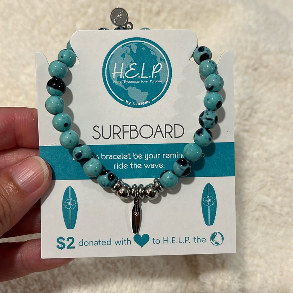 Surfboard T. Jazelle HELP collection